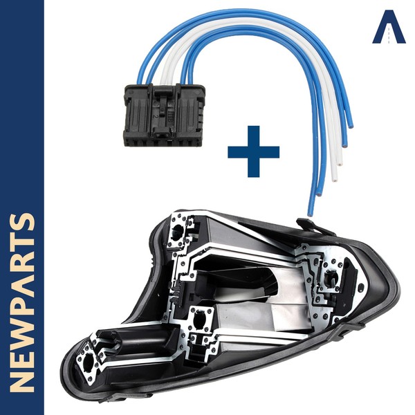 Platine FüR RüCkleuchte Links + Kabelbaum FüR Peugeot 308 I 1606959280-image