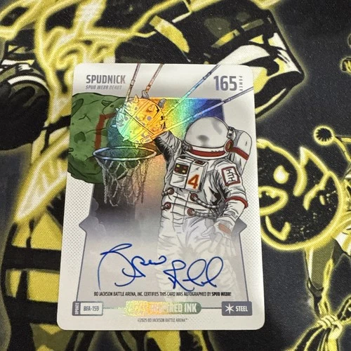 Bo Jackson Battle Arena ‘Spudnick’ Spud Webb Inspired Ink Steel Auto