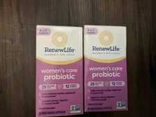 Renew Flora Women's Probiotic Suplement - 30 Cap Lot 2 Exp2/26+