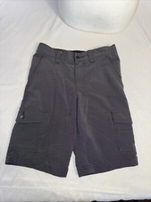 HAWK - BOYS - CARGO SHORTS - SIZE 10 Charcoal
