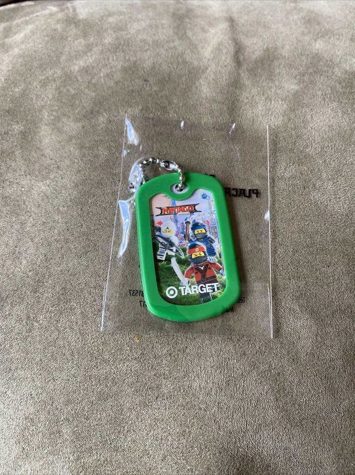Etiqueta de perro de la película Lego Ninjago exclusiva de Target 06/2017. Edición limitada. Nuevo en paquete Foto 4 de 4