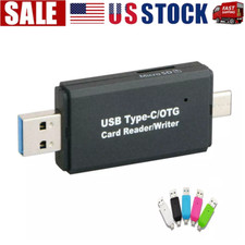 Card Reader USB 3.0 Type C Micro SD TF OTG Smart Memory Adapter Laptop Computer