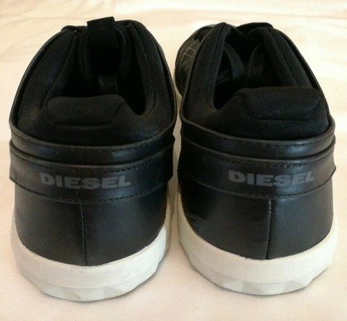 Diesel S Studdzy Herren Schnürschuhe Sneaker Turnschuhe Schwarz Größe UK 7 EU 41 - Bild 5 von 8