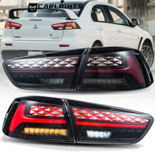 VLAND LED Tail Lights For 2008-2017 Mitsubishi Lancer & EVO X w/ Startup Dynamic