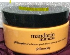 PHILOSOPHY MANDARIN MIMOSA GLAZED BODY SOUFFLE 8 oz