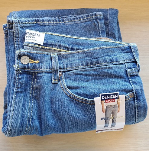 Denizen Levi's Mens - 236 Straight Regular Fit Stretch Denim Jeans 36 x 30 / NEW - Picture 4 of 7