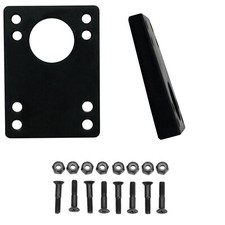 Longboard Angled Wedge Rubber Riser Pads 5/16...