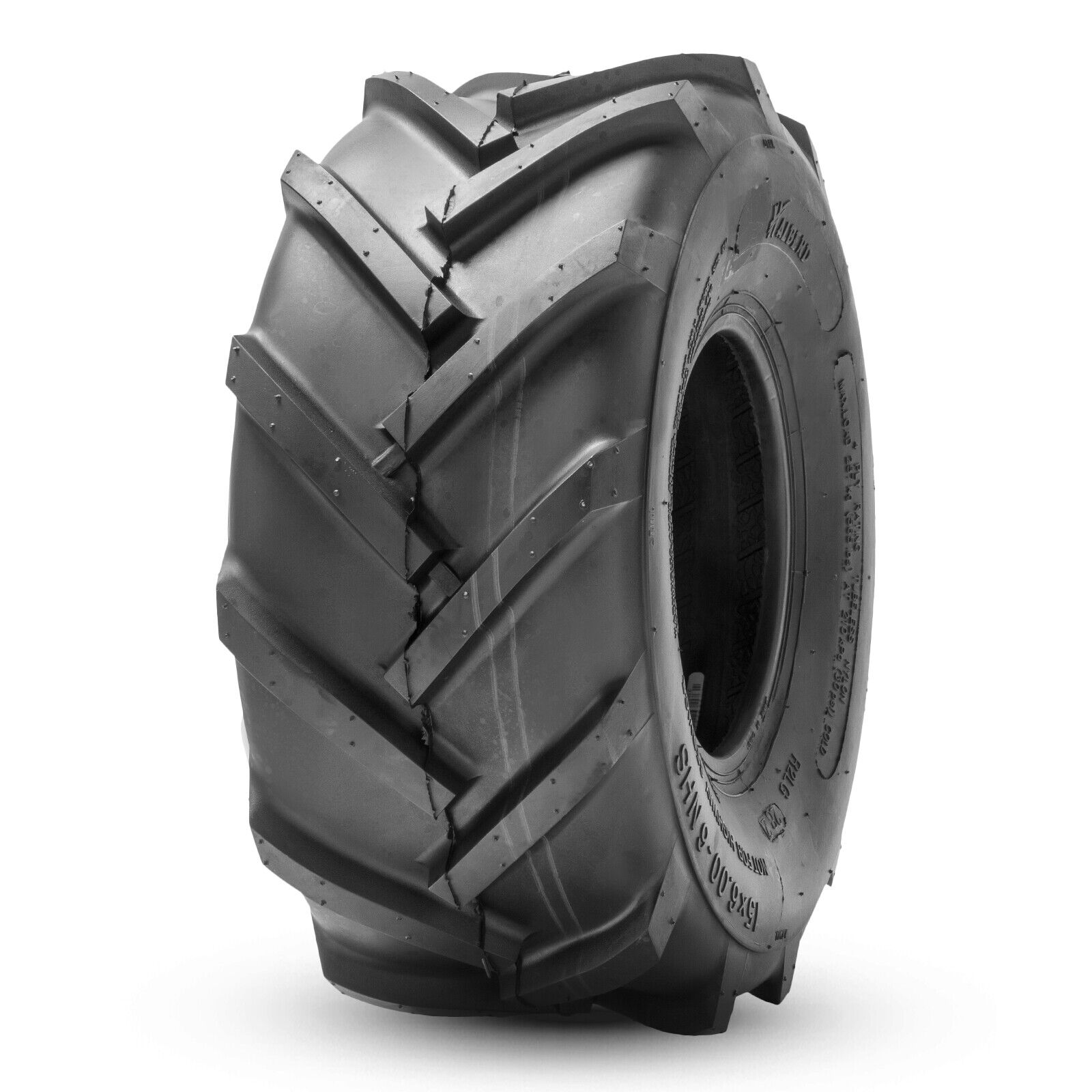 15x6 00 6 Lawn Mower Tractor Tire Heavy Duty 4ply 15x6x6 Lug 0 5 Tread Depth Ebay