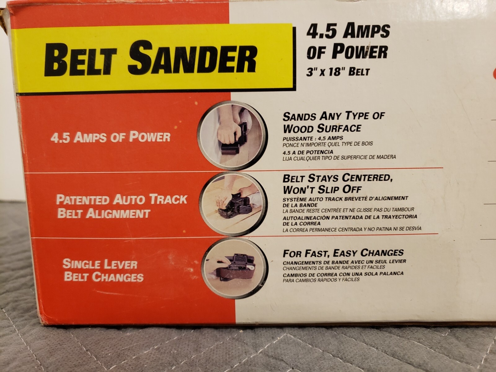 Skil 7313 4.5 Amp Belt Sander eBay