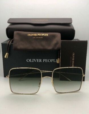 New OLIVER PEOPLES Sunglasses RASSINE OV 1236-S 50358E Gold Frame