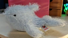 Ganz Webkinz Blue Whale Plush 10" Stuffed Animal Toy EX AUCT#12416