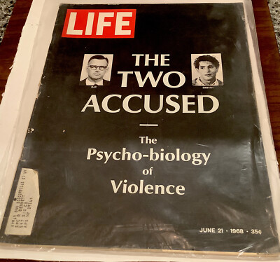 Life Magazine June 21 1968 Sirhan Sirhan & James Earl Ray - Martin Luther King