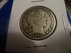 1915 s circulated Barber half dollar in fine condition