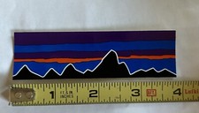 Patagonia Logo Sticker Mountains