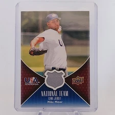 2009 Upper Deck USA Baseball Mike Minor Patch #USAMM