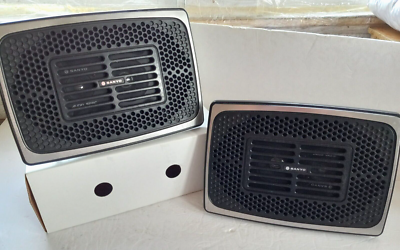 SANYO Audio Spec THREE WAY 20 oz. Speakers Model SP772 Complete w