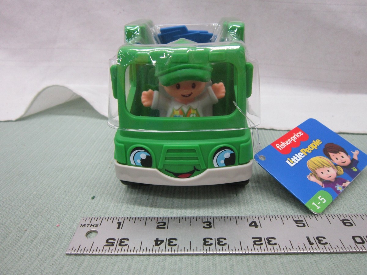 Fisher-Price Little People Recycling Truck Toddler Toy - Musical Garbage Vehicle With Figure - View #13