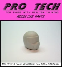 1:16-1:18 MCLS 21 Full Face Helmet Diorama Resin Cast LBR Model Parts PRO TECH