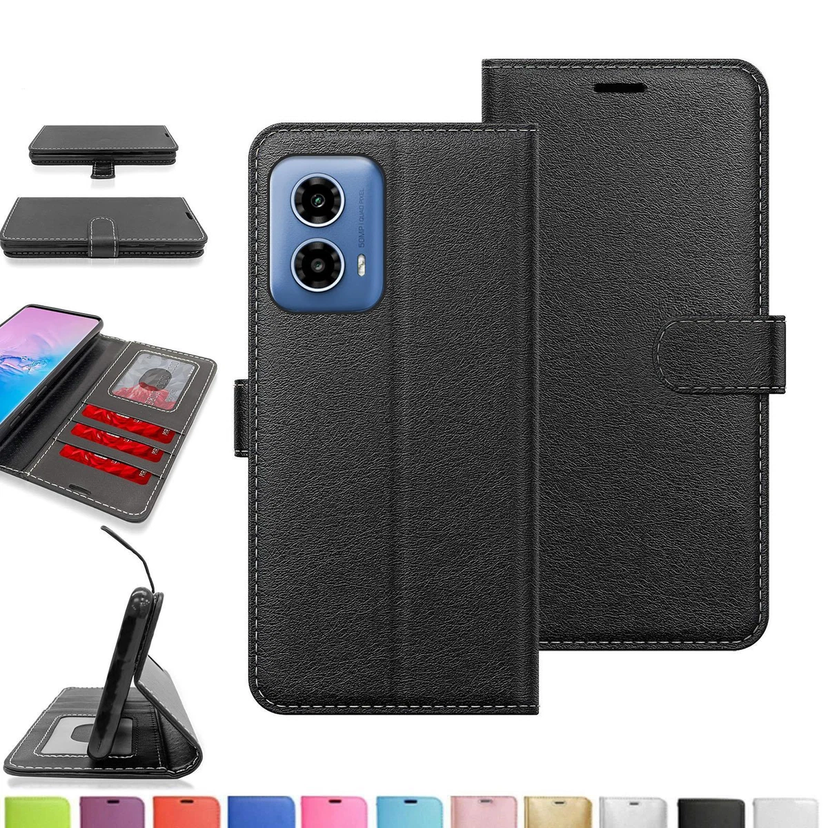 Cover Silicone Morbida Motorola Moto G86 e G86 Power con Protezione Fotocamera - Blu - Italiano