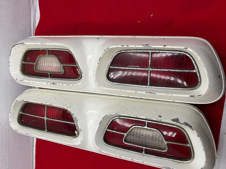Пара оригинальных левых и правых задних фонарей 1970 1971 1972 1973-1976 1977 Mercury Comet - Изображение 4 из 4