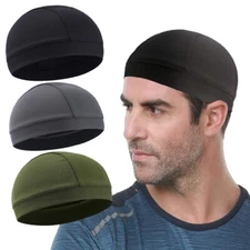 Moisture Sweat Wicking Skull Caps Cooling Sport Helmet Liner Cycling Beanie Hats