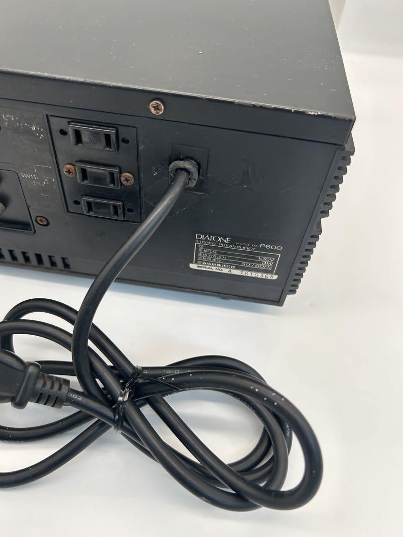 DIATONE DA-P600 プリアンプ コントロールアンプ 美品動作品！