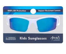 Arkaid Semi-Rimless Sport Wrap Sunglasses. Unisex. NEW