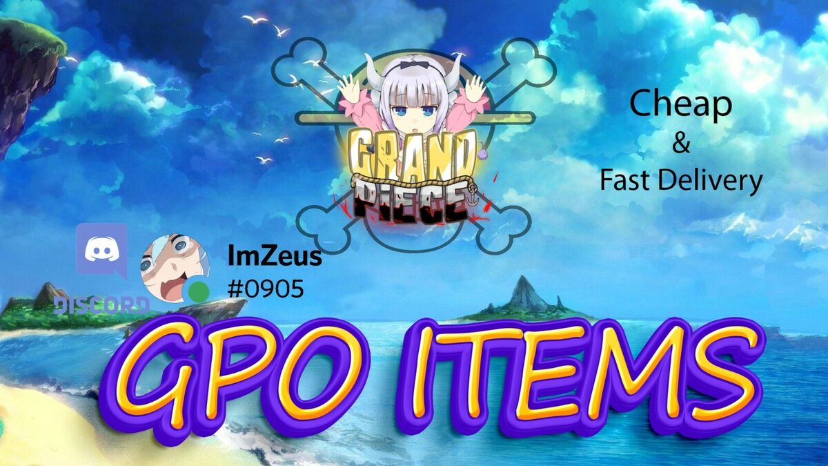 Roblox, Grand piece online, GPO, Items