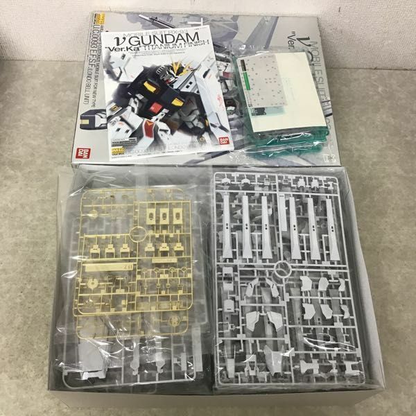 Bandai MG 1/100 Nu Gundam Ver. Ka Titanium Finish Model Kit - No Glue Needed - View #5