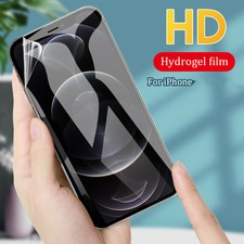 Hydrogel Film For iPhone 14 Pro Max X XS XR XS SE 7 8 13 12 11 Screen Protector