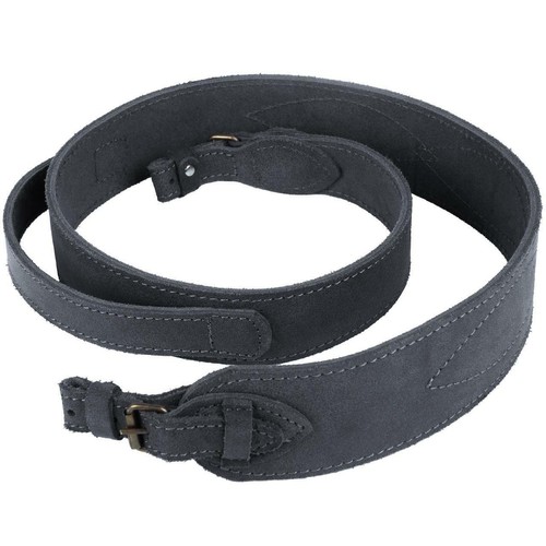 Sling Rifle Tactical Shotgun Hunting Strap Leather Shoulder Shooting Rifles Belt - Picture 2 of 14
