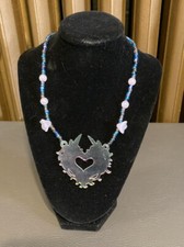 Handmade Acrylic Iridescent Unicorn Pendant Necklace - Quartz - Sparkle Fantasy