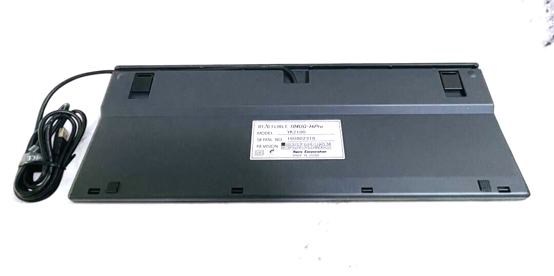 REALFORCE 104UG-HiPro YK2100 Topre Keyboard used Confirmed REALFORCE 104UG-HiPro YK2100 Topre Keyboard used Confirmed
