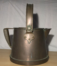 Date stamped 1915. Solid Copper Bulpitt and Son, Birmingham, Watering Can