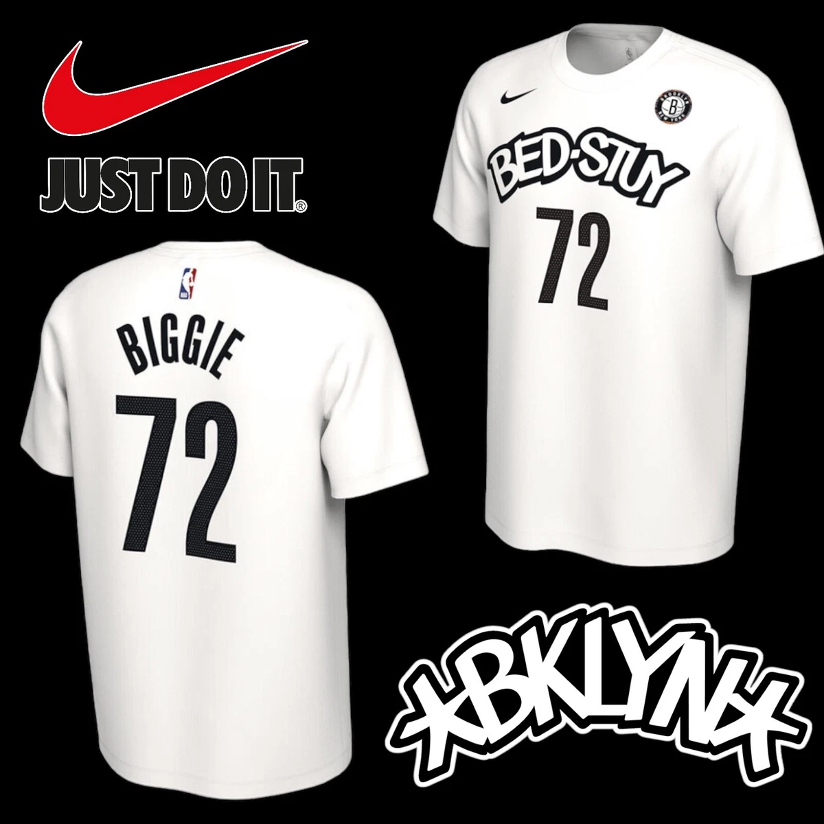 Brooklyn nets biggie t shirt cheap
