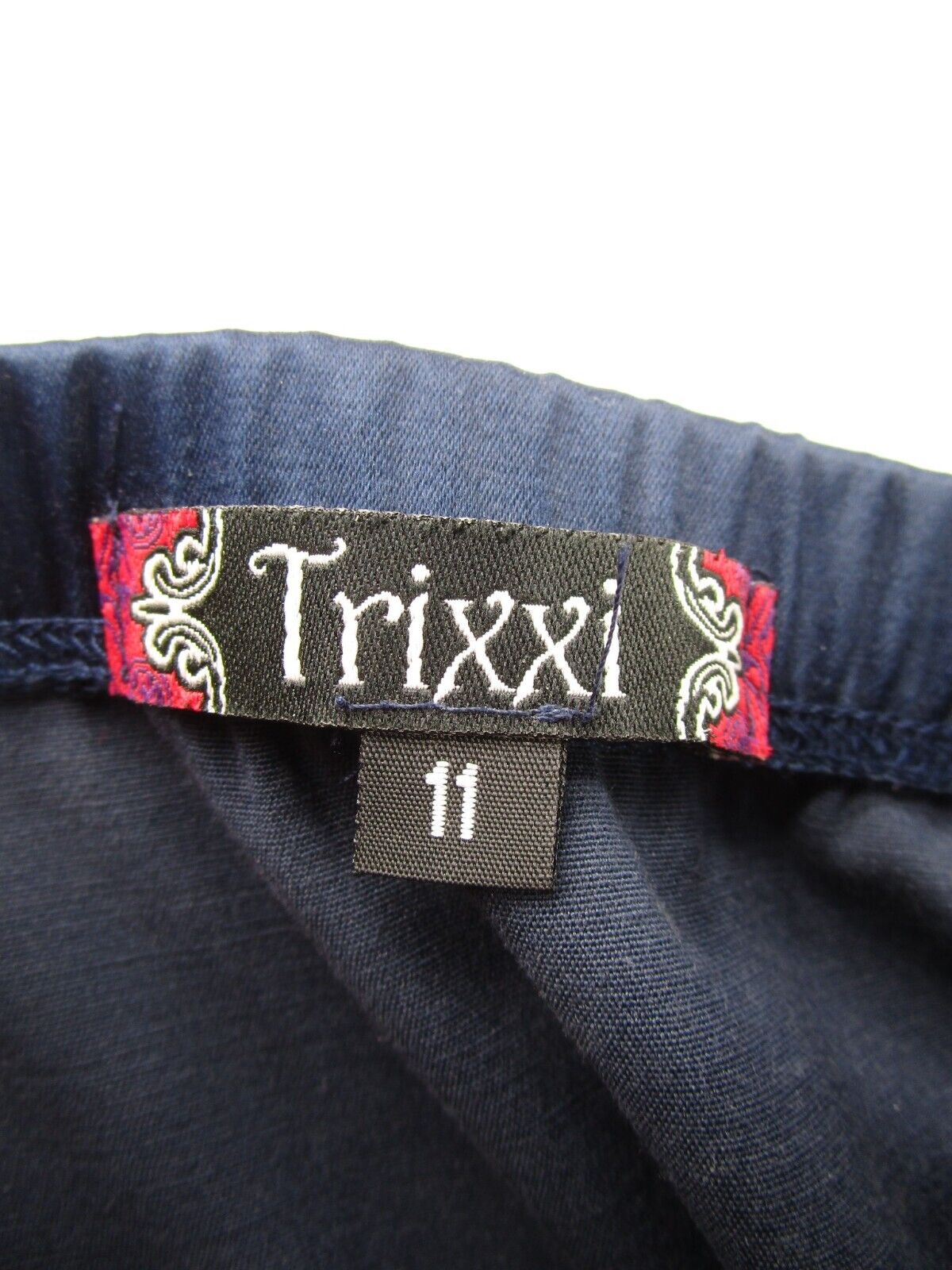 Trixxi Dress Women 11 Blue Mini Fit Flare Beaded … - image 7