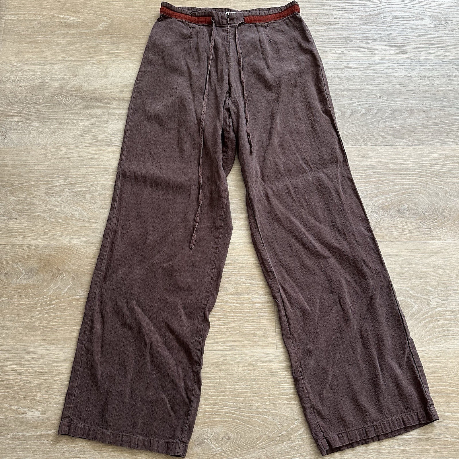 Vintage Y2K Peachie Keen gamba larga taglia XS ~ pantaloni lounge grunge