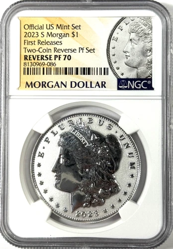 2023-S Reverse Proof Silver Morgan Dollar NGC PF70 First Releases