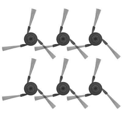 Pack of Six Side Brushes for DREAME Matrix10 Ultra Robot Vacuum Replacement