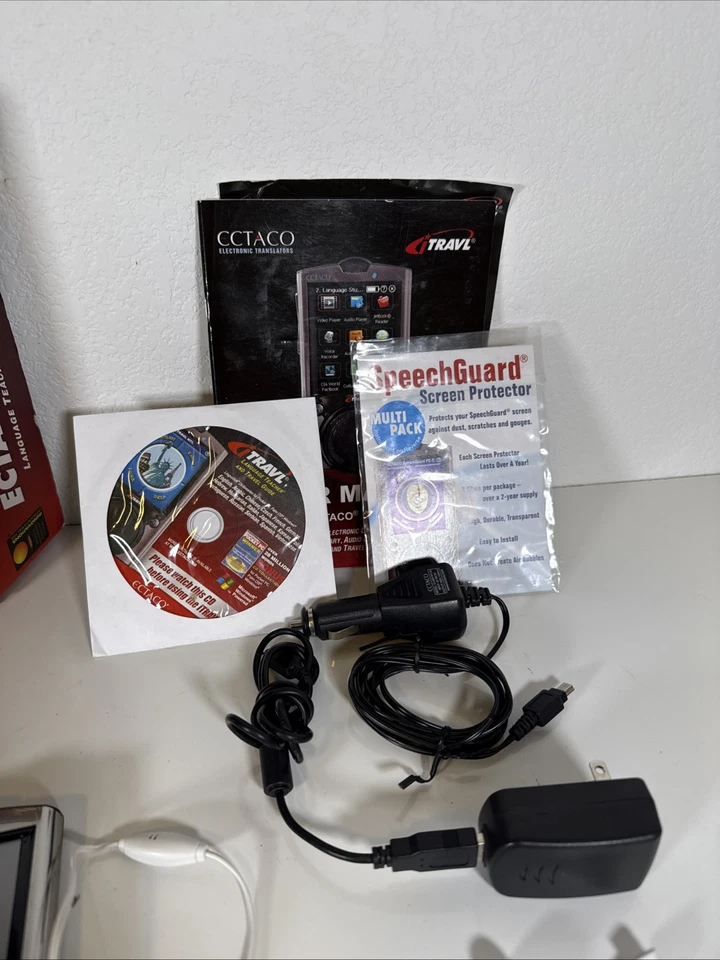 ECTACO iTRAVL NTL-8W Electronic 2-way Speech To Speech Translator 8 Languages - Image 3 of 4