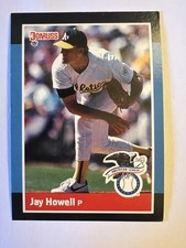 1988 Donruss All-Stars #11 Jay Howell Oakland Athletics Baseball Card NM