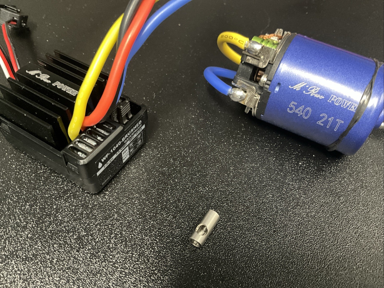 WP-1040 540 21T 1/10 RC Brushed ESC Motor Combo For Traxxas 