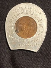 Doylestown Tailoring Co, Doylestown, Pa. Encased 1911 Penny Advertising Souvenir