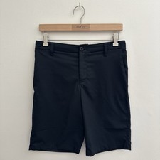 Under Armour Golf Athletic shorts Boys sz 16 Black Match Play Loose Fit Stretch