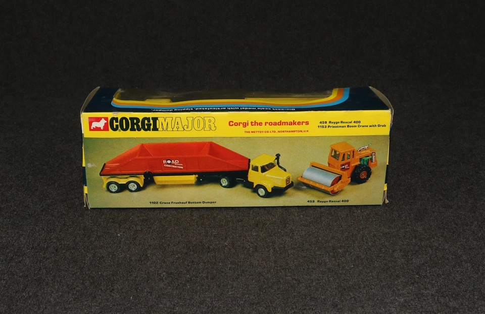Corgi Toys #1145 1973 Mercedes Benz Unimog 406 10T Goose Dumper MIB - Image 2 of 4