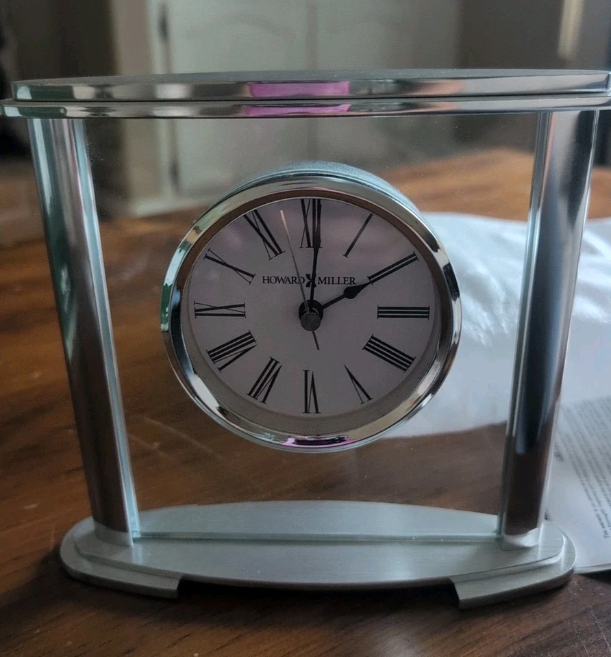 645-774 RELOJ DE MESA DE CUARZO HOWARD MILLER "GLENMONT" 645774 NUEVO Foto 4 de 4