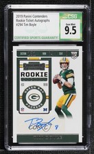 2019 Panini Contenders Rookie Ticket Tim Boyle #294 CSG 9.5 Gem Mint Auto h1k
