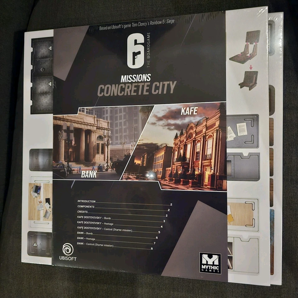 Rainbow 6 Siege Board Game - Year 1 / Year 4 Expansions + 3 Map Packs - Image 2 of 4