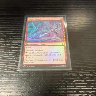 Super Speed Foil 154 Marvel Super Heroes Magic the Gathering