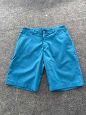 Puma Boys' Stretch Golf Shorts Size XL 13-14Y Teal Blue